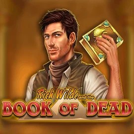 Book of Dead logo by Play'n GO Kanuuna Casino